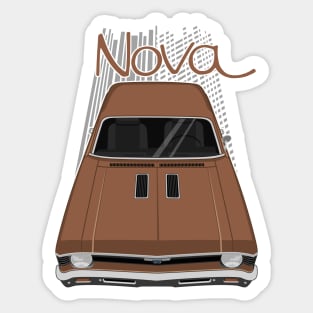 Chevrolet Nova 1969 - 1972 - copper brown Sticker